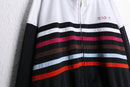 “COOGI” loose fit multi color border track jacket