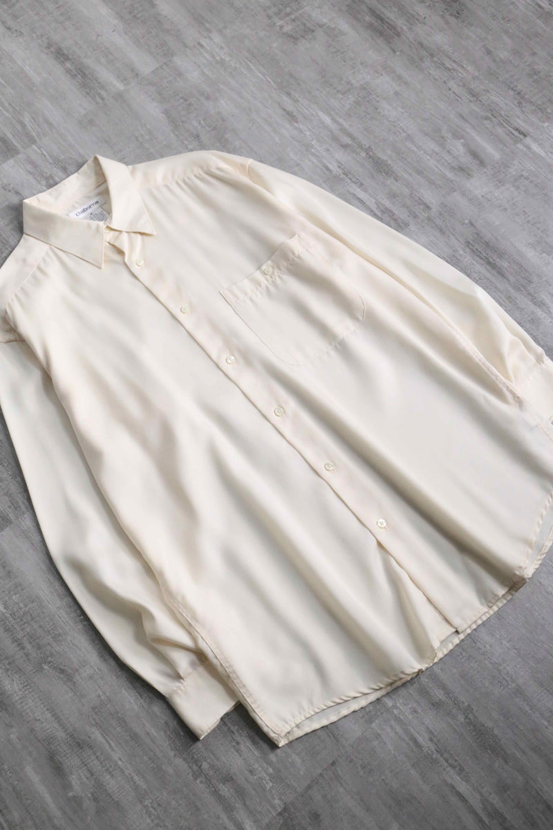 “Claiborne” cream color rayon shirt