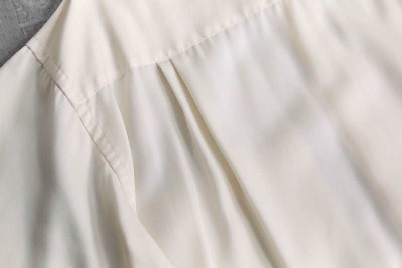 “Claiborne” cream color rayon shirt