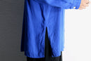 90’s "chico’s" light blue oversized linen shirt