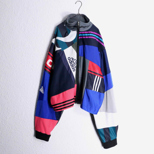 ”Re:make” multi color random track jacket