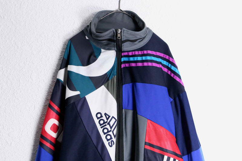 ”Re:make” multi color random track jacket