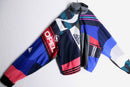 ”Re:make” multi color random track jacket