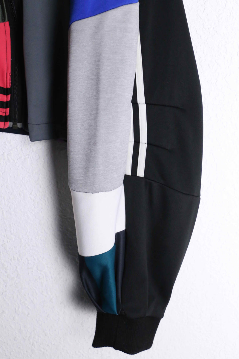 ”Re:make” multi color random track jacket