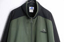 90's adidas two torn nylon jacket