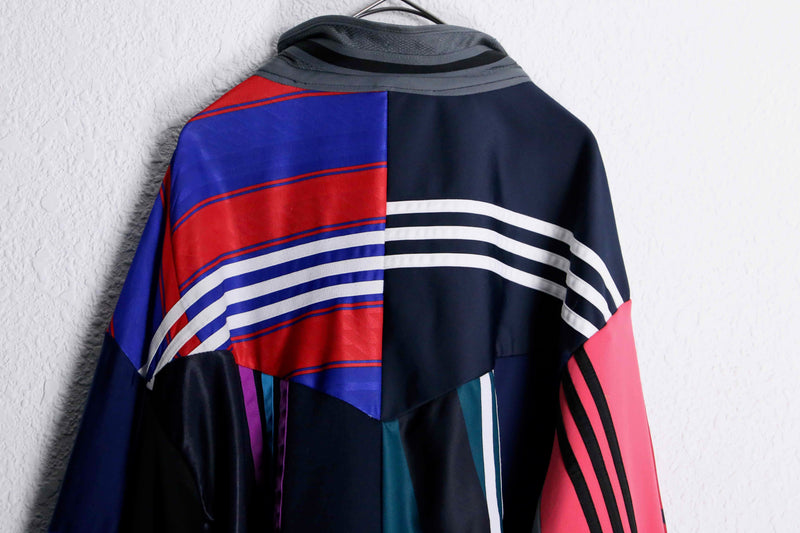 ”Re:make” multi color random track jacket
