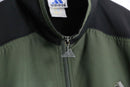 90's adidas two torn nylon jacket