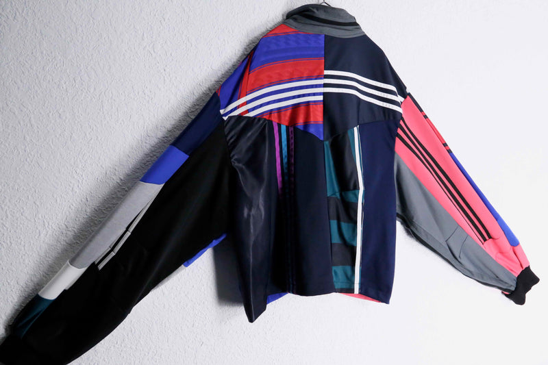 ”Re:make” multi color random track jacket