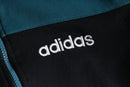 90's "adidas" deep green 3-stripe track jacket