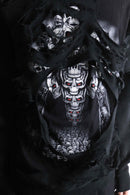 "Re:make" bolo skull hoodie