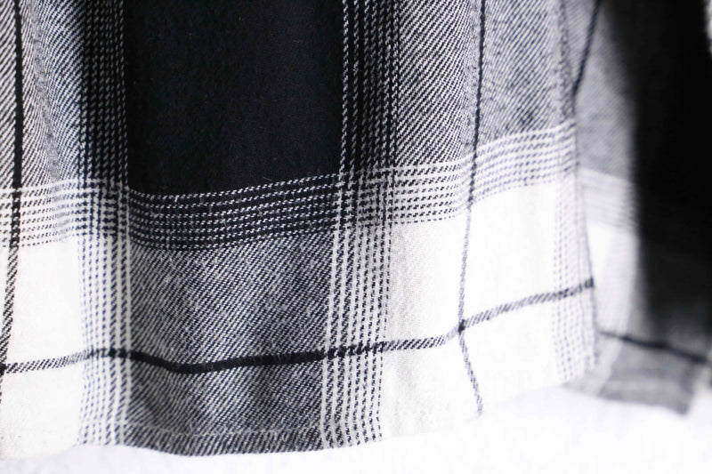 ”OLD NAVY” monotone check box shirts