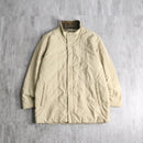90-00's "PLAYBOY" beige stand collar field coat