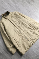 90-00's "PLAYBOY" beige stand collar field coat
