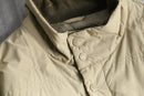 90-00's "PLAYBOY" beige stand collar field coat