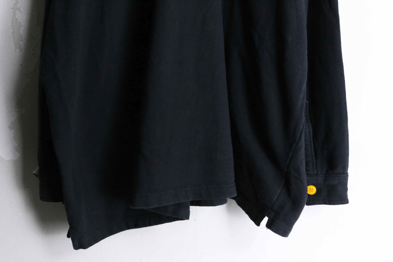 ”KING SIZE” half button 2pocket sweat