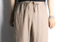 90’s "orvis" beige linen easy pants