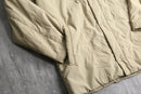 90-00's "PLAYBOY" beige stand collar field coat