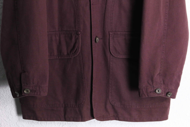 "BANANA REPUBLIC" burgundy coveralls