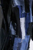 "Re:make" patchwork design wide pants