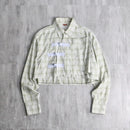 "Re:make" cropped shirt