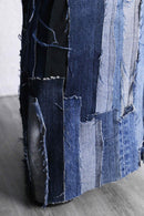 "Re:make" patchwork design wide pants