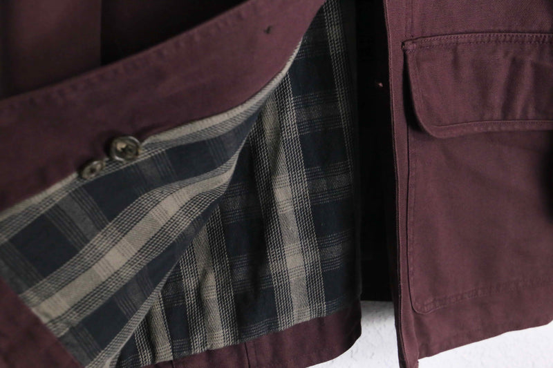 "BANANA REPUBLIC" burgundy coveralls