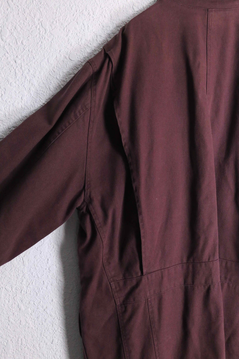 "BANANA REPUBLIC" burgundy coveralls