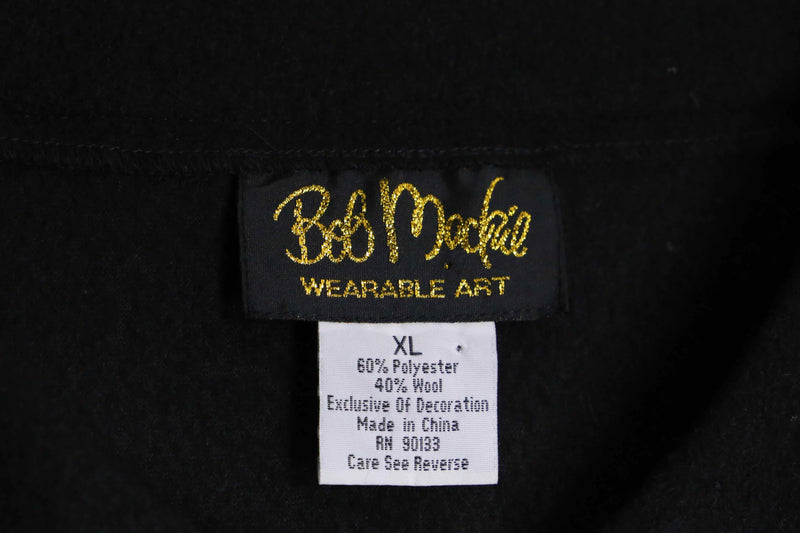 90's "Bob Mackie" jewel tone cutout jacket