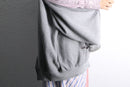 "Re:make" damaged sweat docking stripe shirt