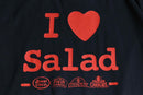 “I ❤︎ Salad” print H/S tee