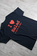 “I ❤︎ Salad” print H/S tee