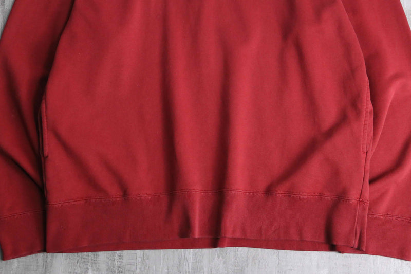 “Polo by RL” red color half zip sweat