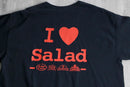 “I ❤︎ Salad” print H/S tee