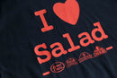 “I ❤︎ Salad” print H/S tee