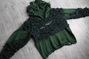''Re:make''layered boro hoodie