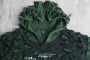 ''Re:make''layered boro hoodie