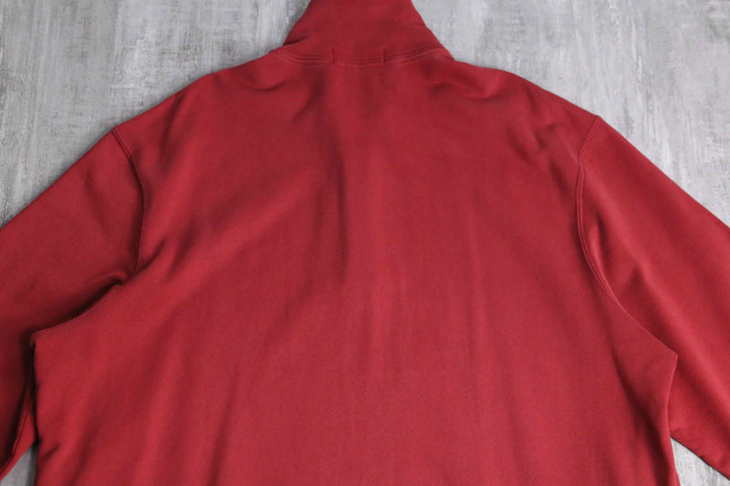 “Polo by RL” red color half zip sweat