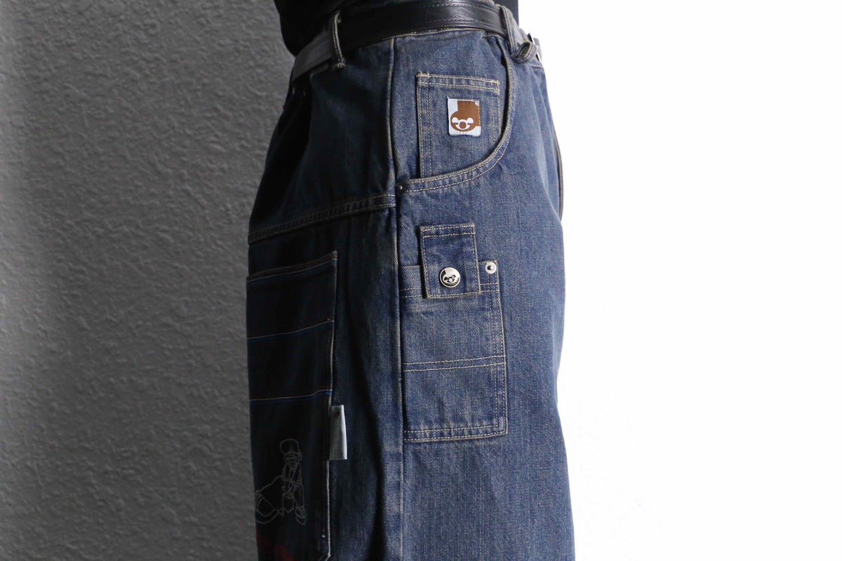 stuka”wide buggy rave pants