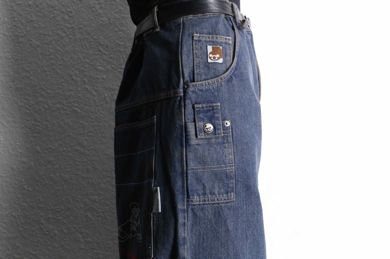 stuka”wide buggy rave pants