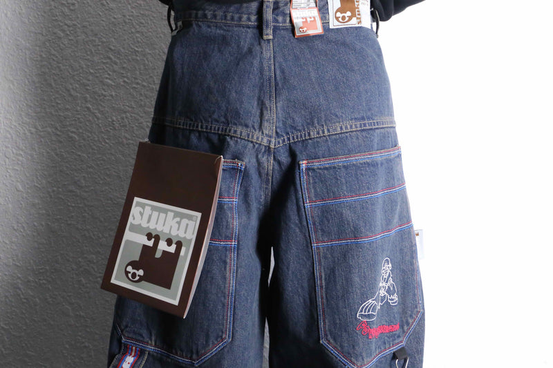 Stuka ワイドバギーパンツ stuka”wide buggy rave pants