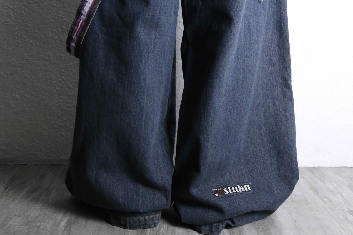 stuka”wide buggy rave pants