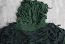''Re:make''layered boro hoodie