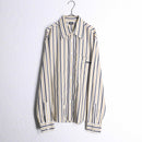 “D&G” stripe design cotton shirt
