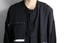 "Re:make" trousers no collar jacket