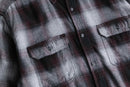 ombre check short length B.D shirt