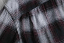 ombre check short length B.D shirt