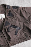 ''Re:make''leather docking short jacket