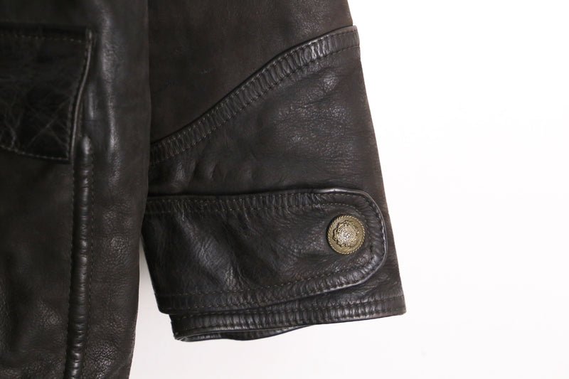 "M-65" sampling leather field jacket