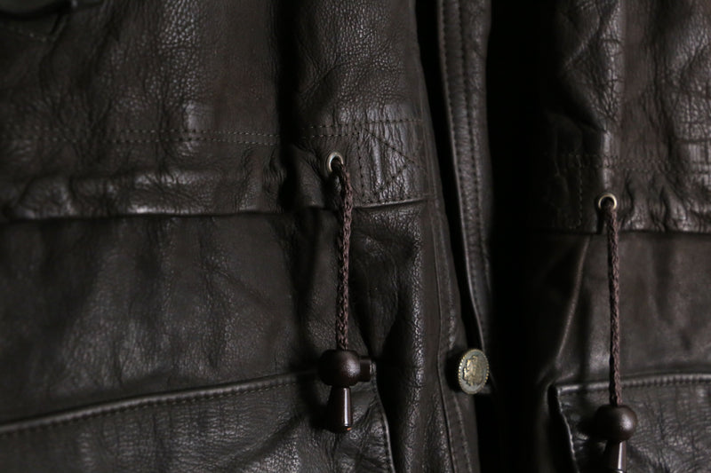 "M-65" sampling leather field jacket