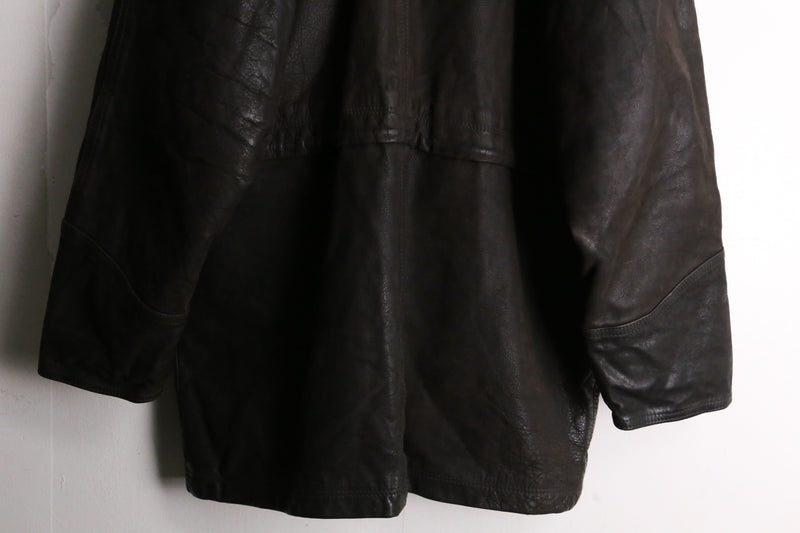 "M-65" sampling leather field jacket